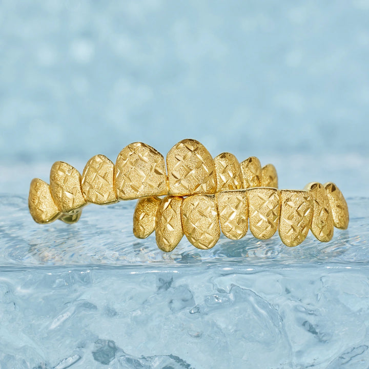 Custom Diamond Cut & Diamond Dust Grillz