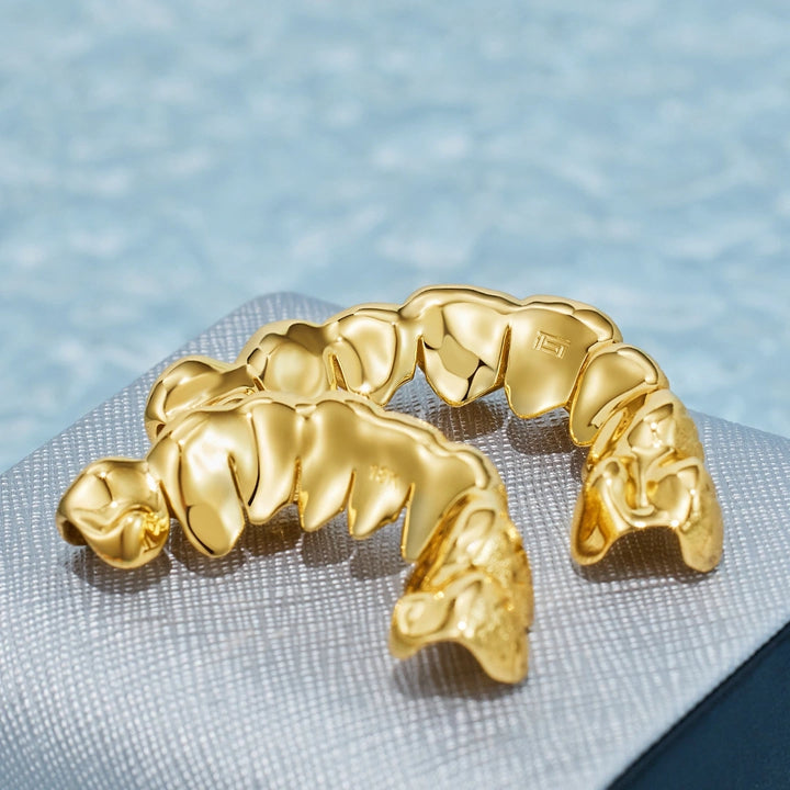 Custom Diamond Cut & Diamond Dust Grillz