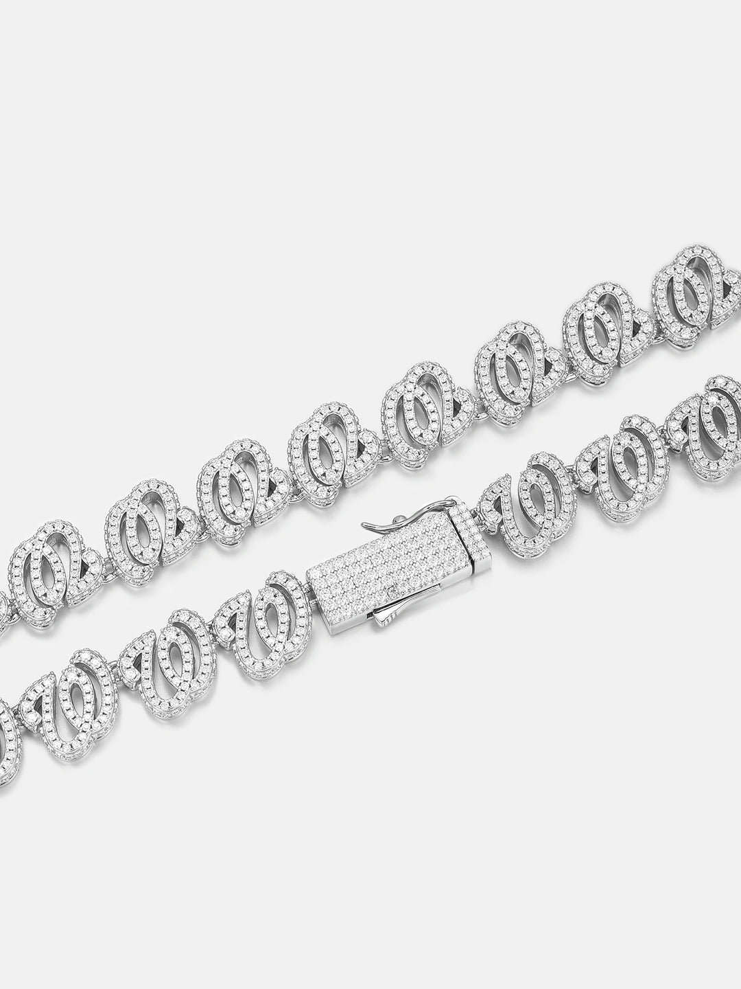 S925 CUSTOM W LETTER NECKLACE