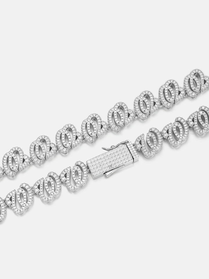 S925 CUSTOM W LETTER NECKLACE