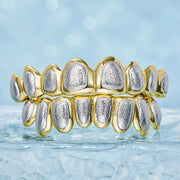 SOLID TWO TONES DIAMOND DUST GRILLZ