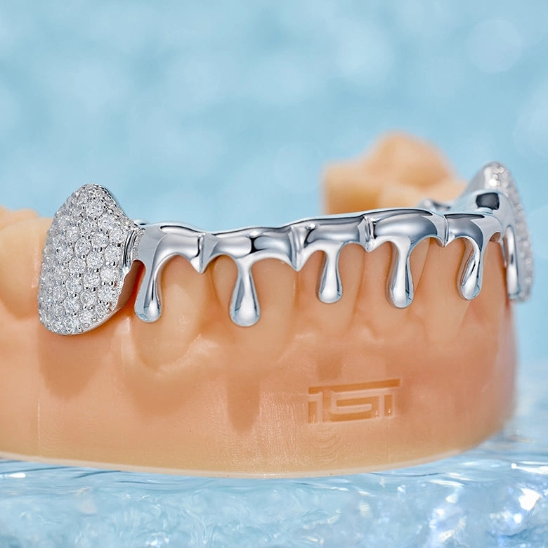 Solid Iced Drip Grillz