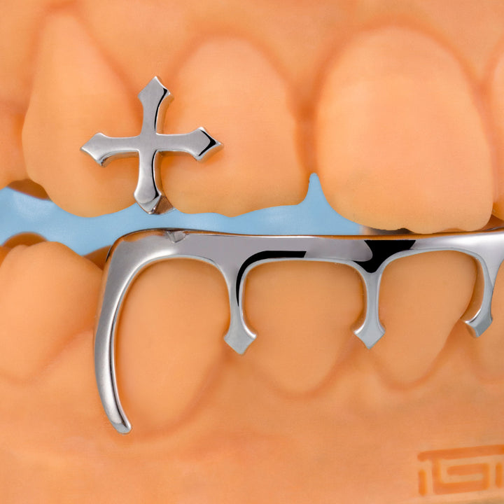 Solid Cross Bar Grillz