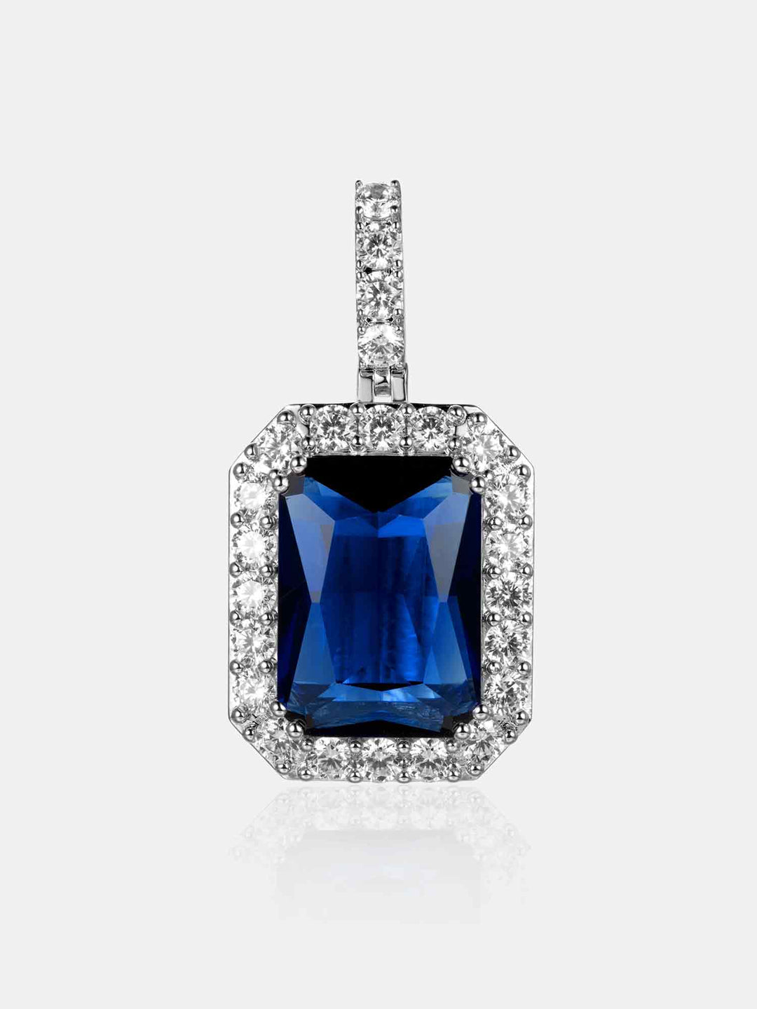 S925 Moissanite Gemstone Pendant