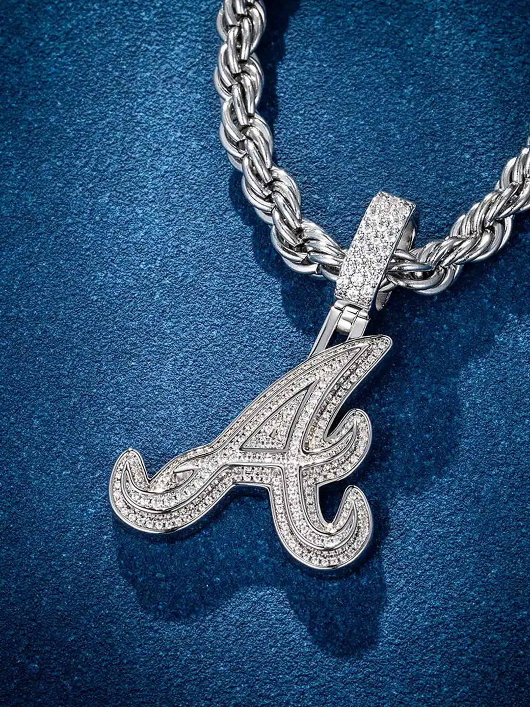 Custom Made A Moissanite Pendant
