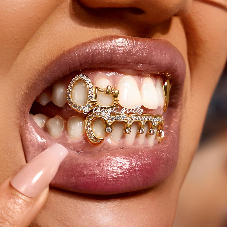 Kitty & Wave Style Grillz