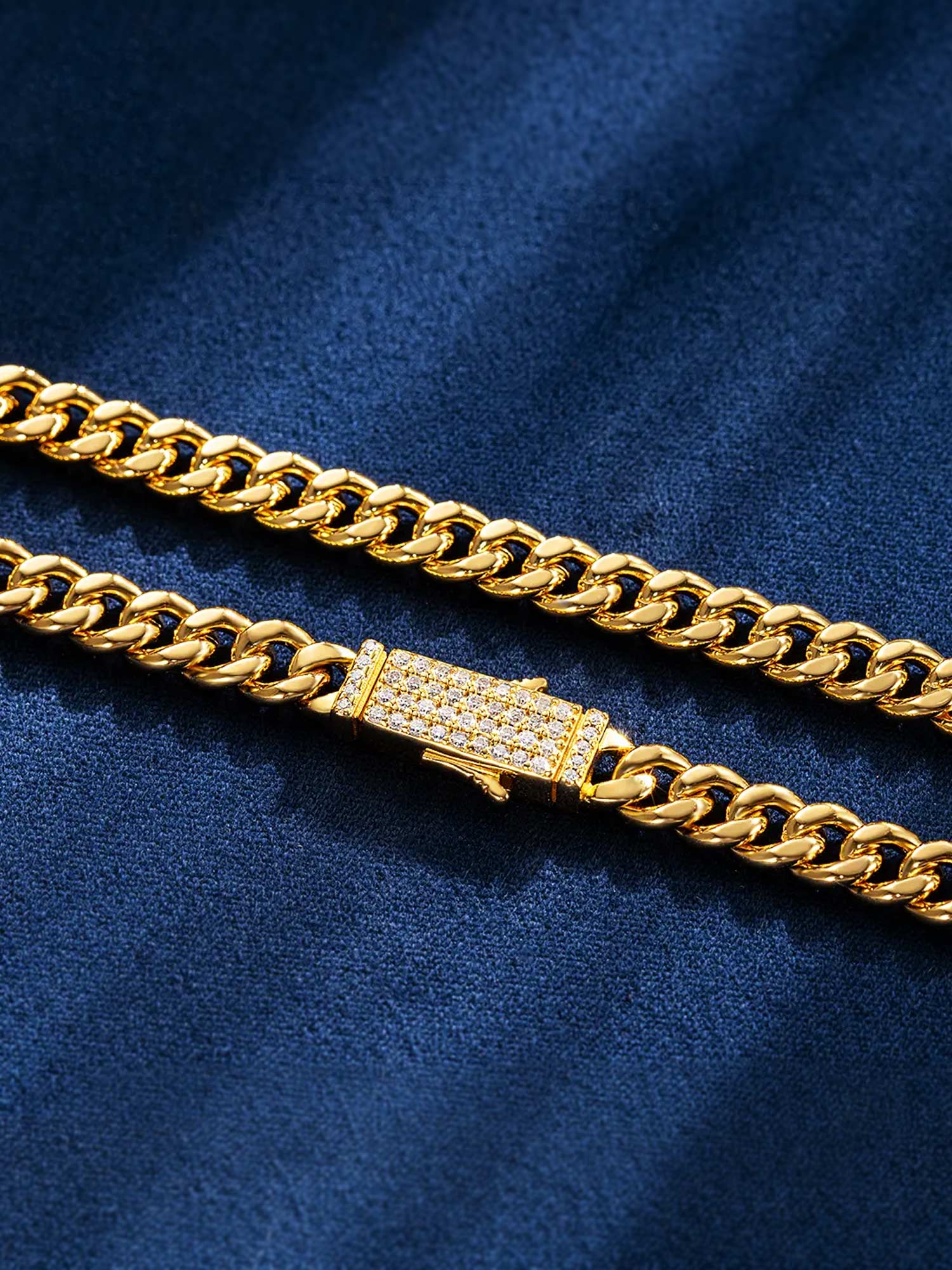 5mm Miami Micro Cuban With Moissanite Clasp