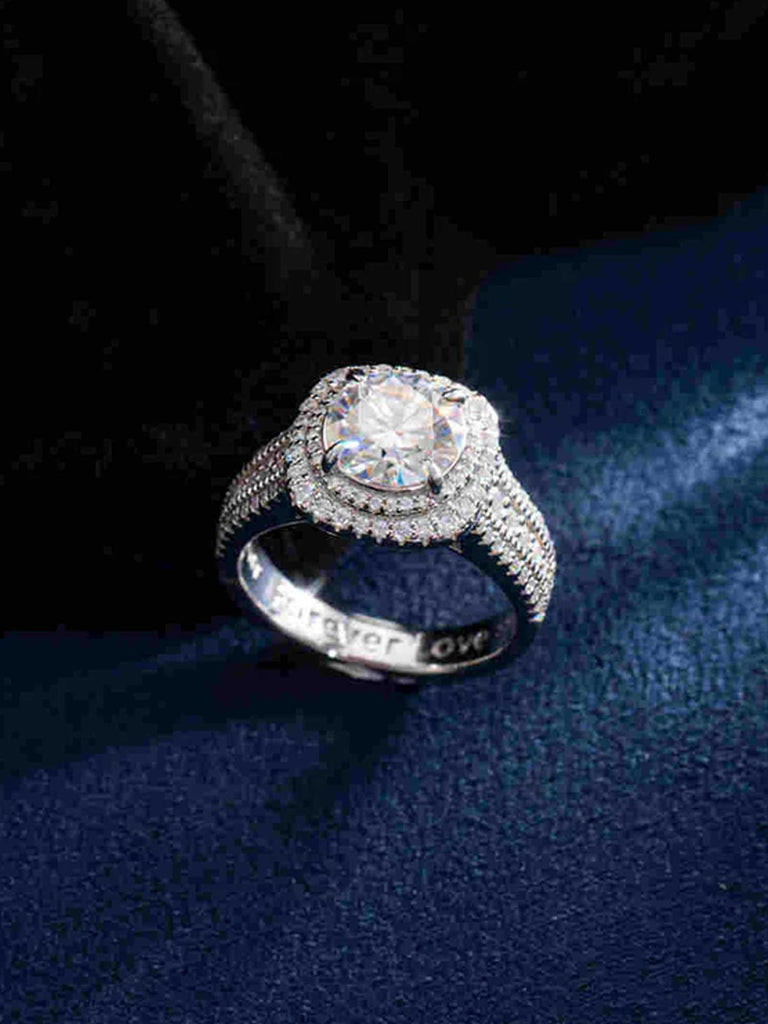 Deposit Custom Moissanite Engagement Ring