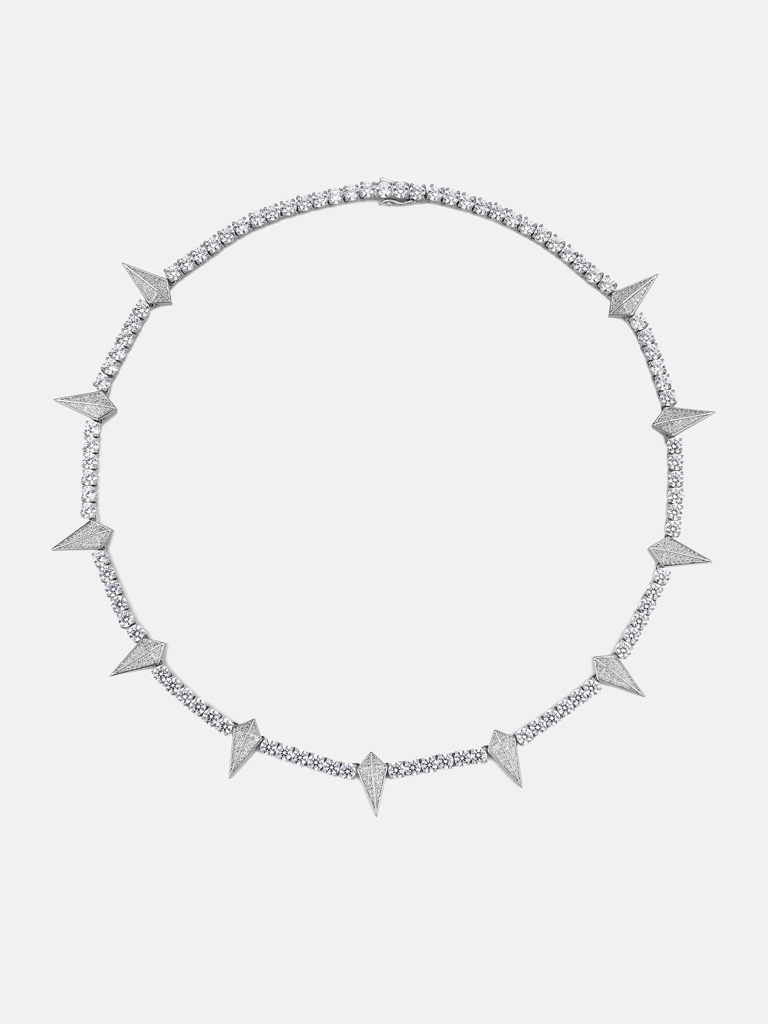 S925 Thorn Moissanite Tennis Chain - VVS Diamond Alternative