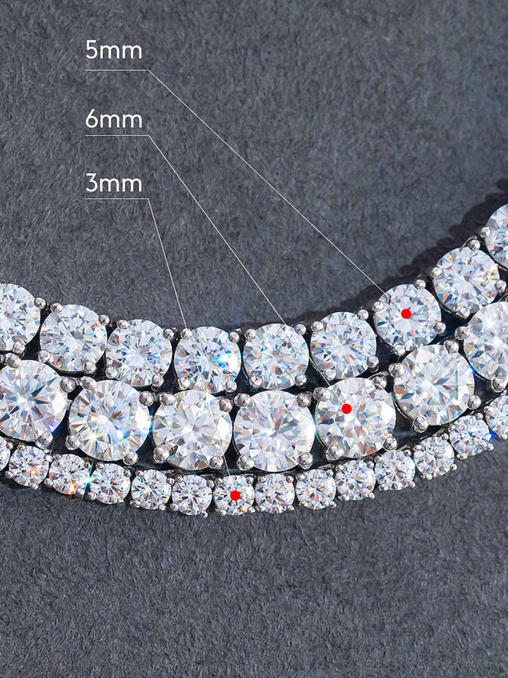 S925 Moissanite Tennis Chain