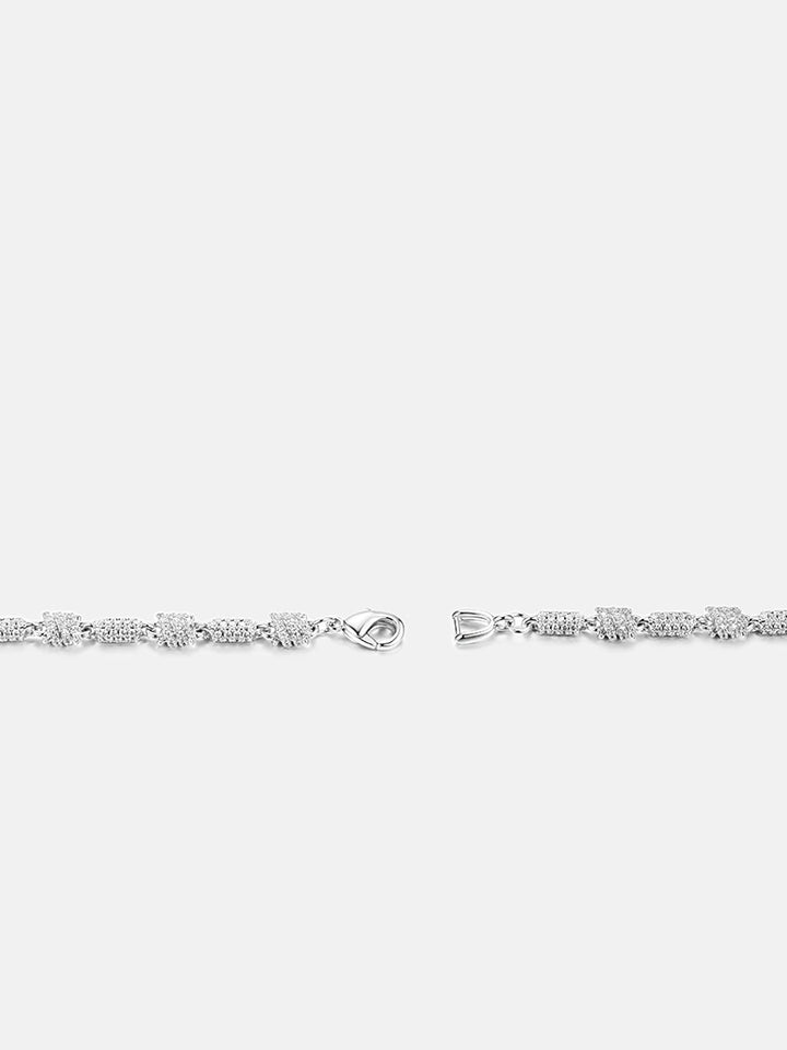 5mm Moissanite Spiral Knot Chain Or Bracelet
