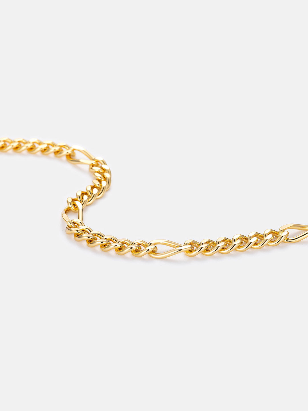 5mm S925 Figaro Cuban Chain Or Bracelet