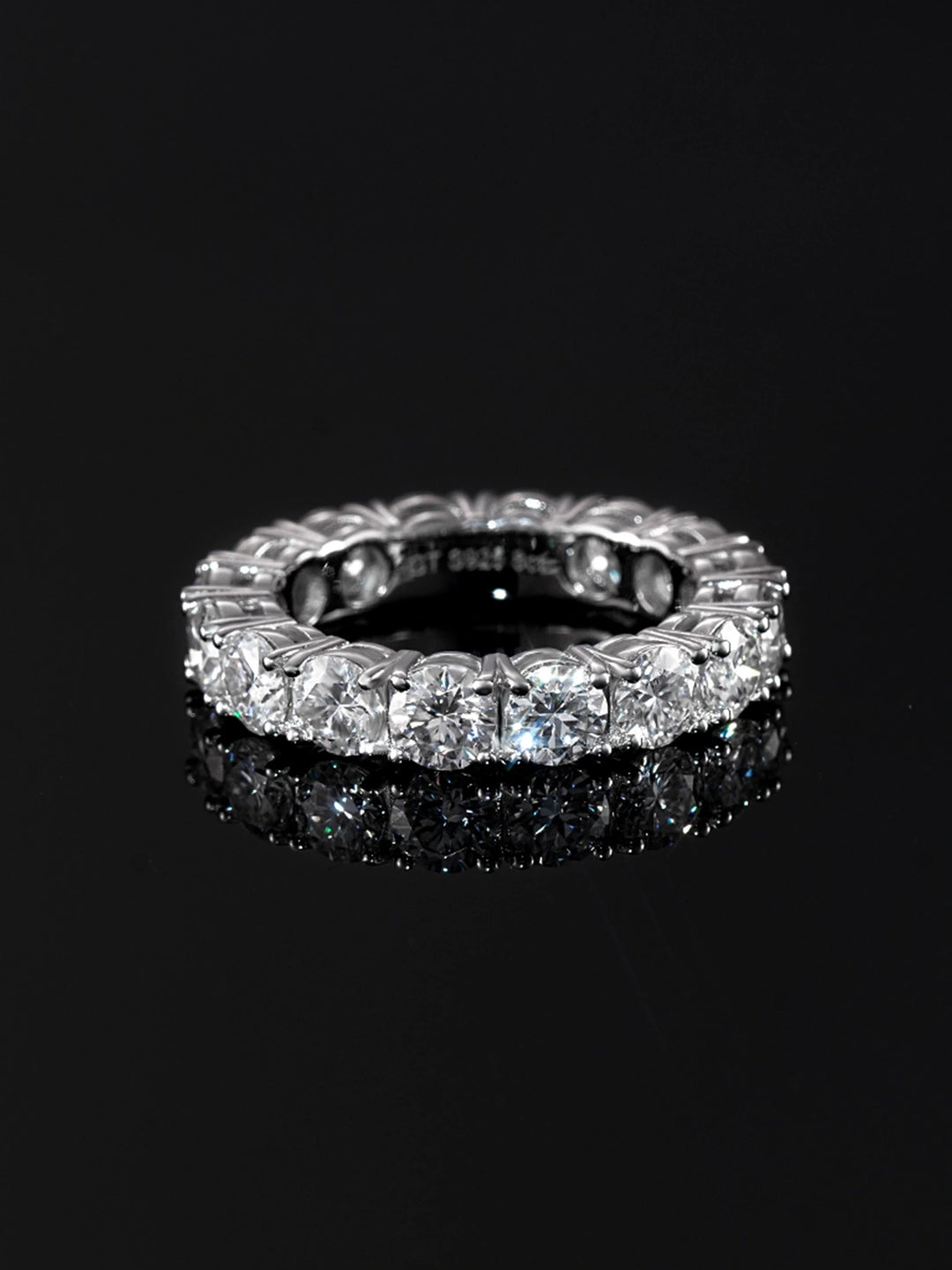 5mm Moissanite Eternity Ring