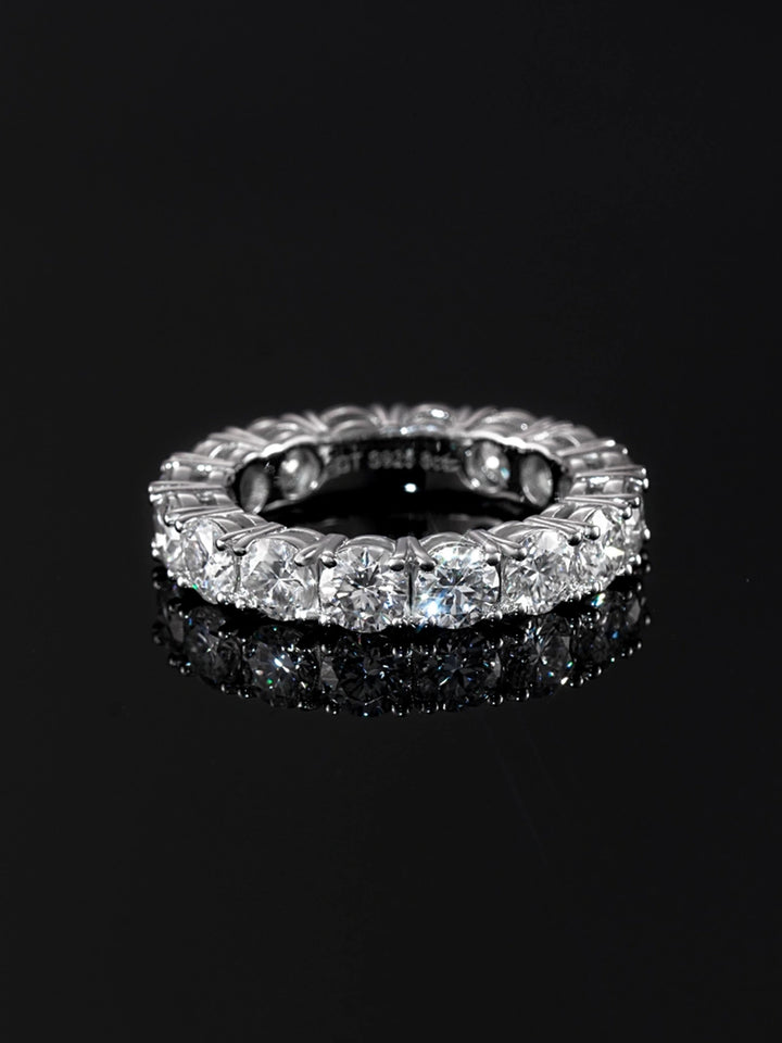 5mm Moissanite Eternity Ring
