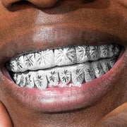 Custom Sunburst Cuts Grillz