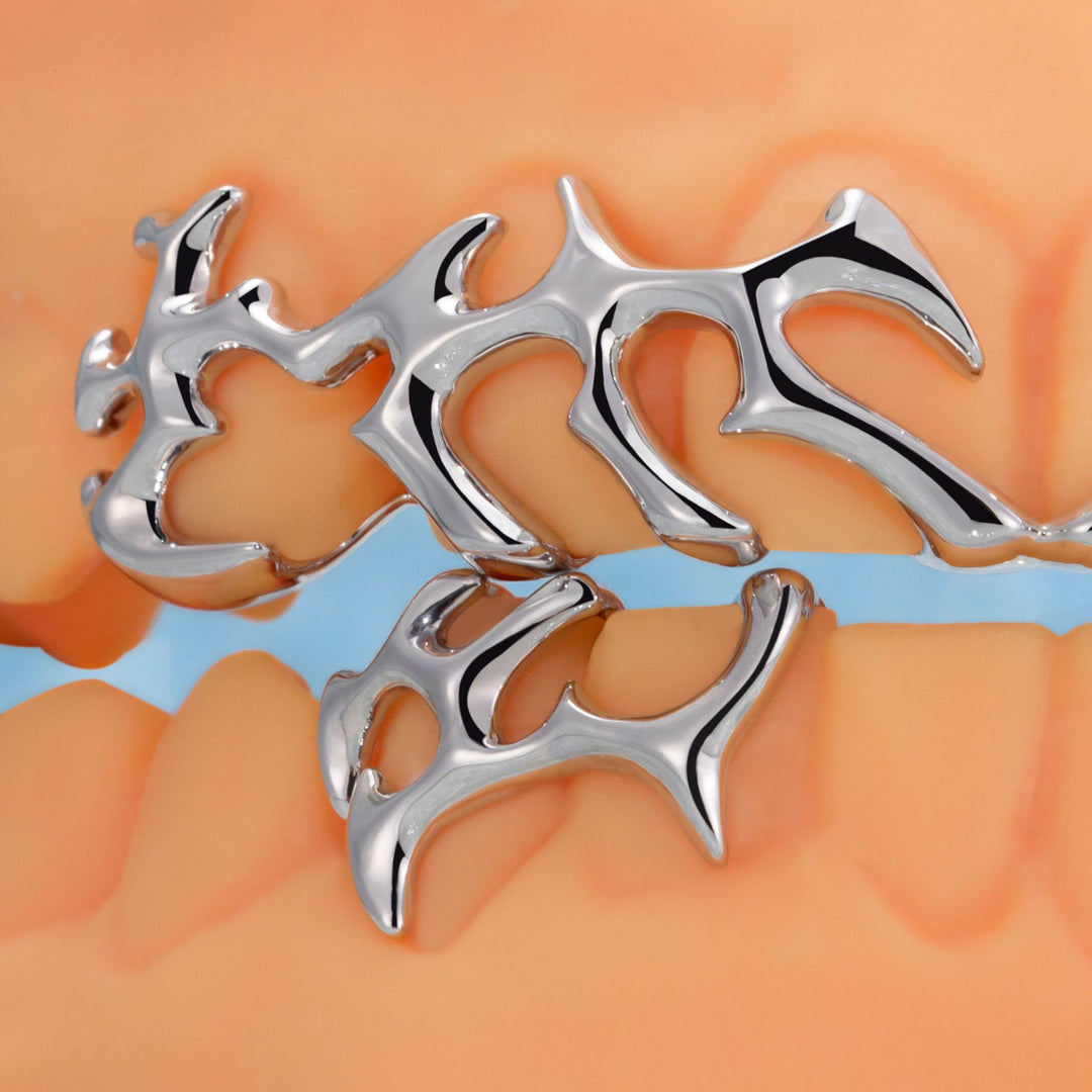 6 Top 4 Bottom Tribal Plain Grillz