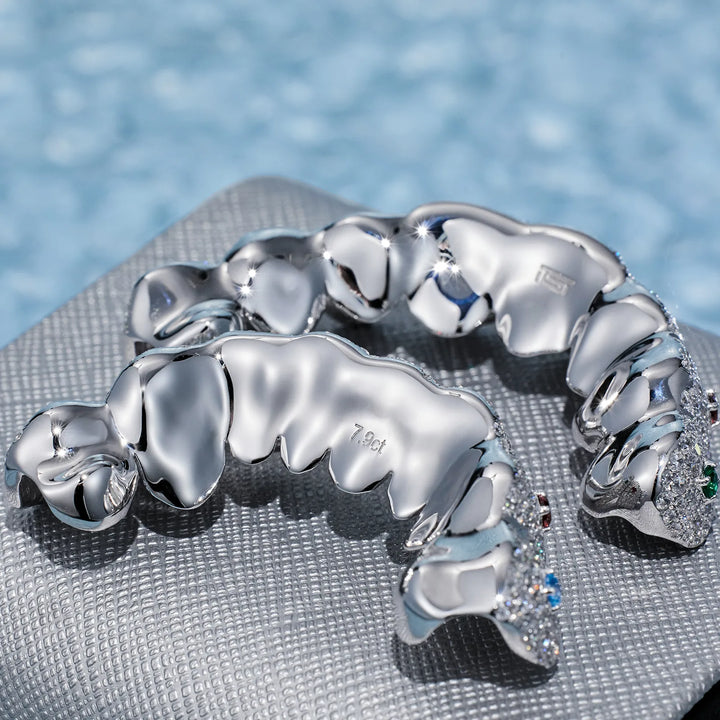 Pave Setting Rimless Gemstone Grillz