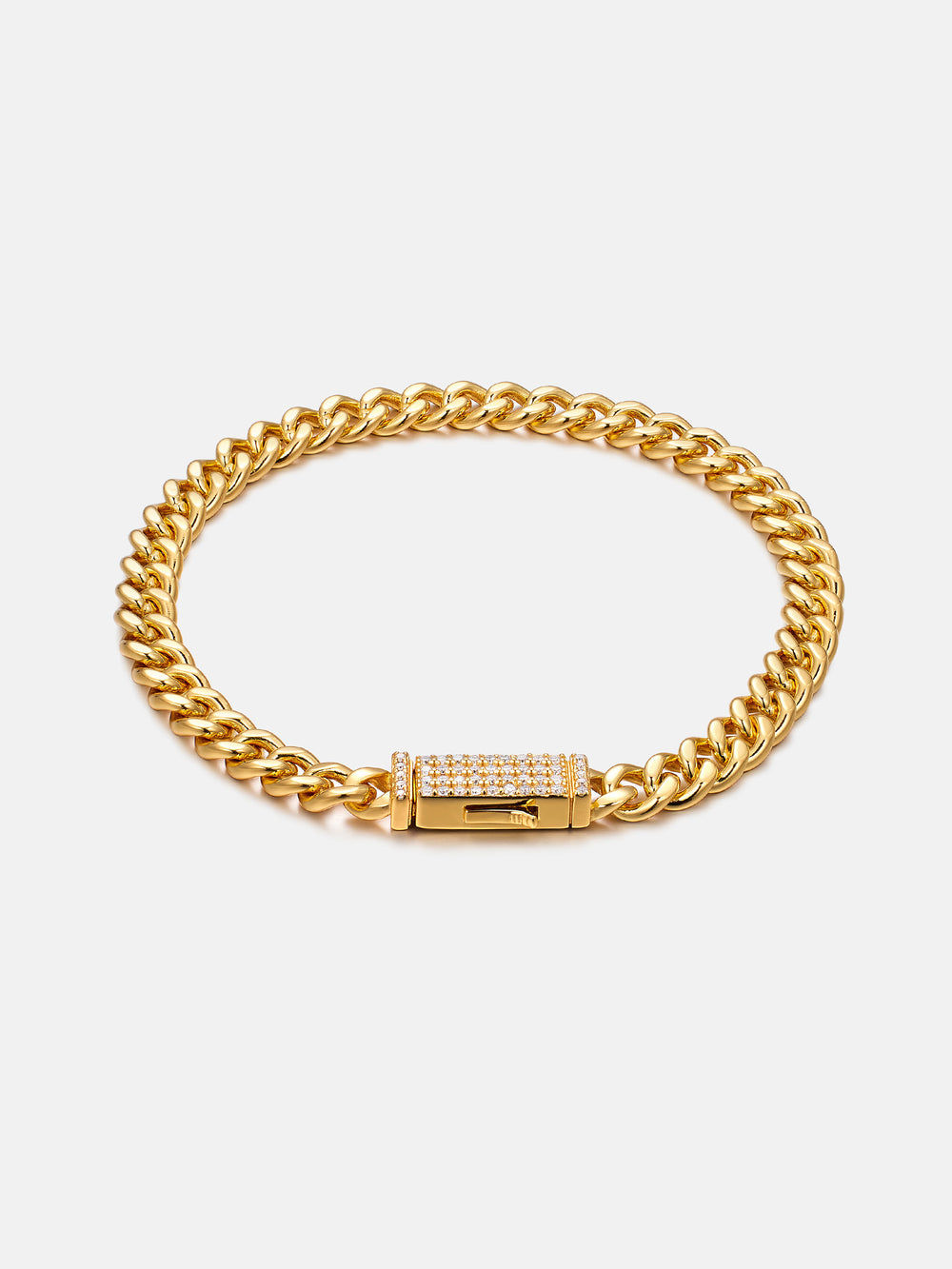 S925 5mm Miami Micro Cuban With Moissanite Clasp