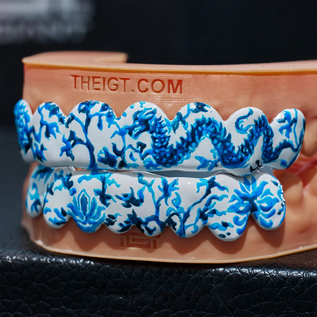 Custom Enamel Porcelain Grillz