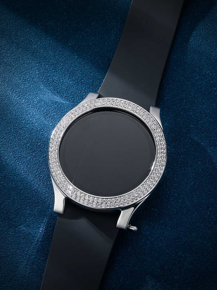 Moissanite Bezel Case Cover For Galaxy Watch