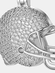 S925 Moissanite Helmet Pendant