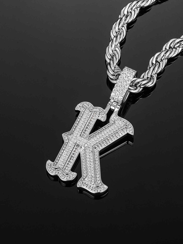 Custom Made K Moissanite Pendant