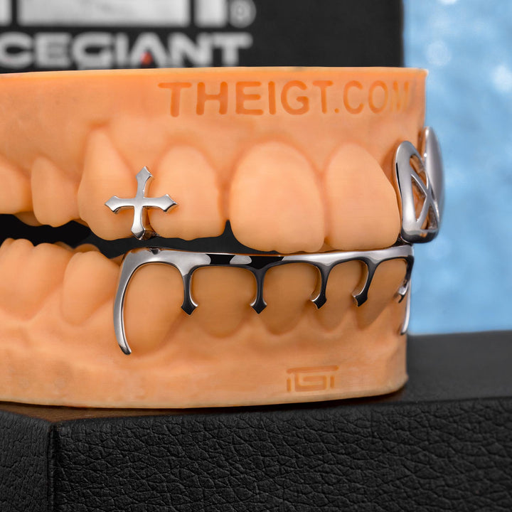 Solid Cross Bar Grillz