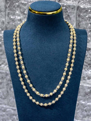 Made to Order 6MM S925 Moissanite Cuffed Beads Chain