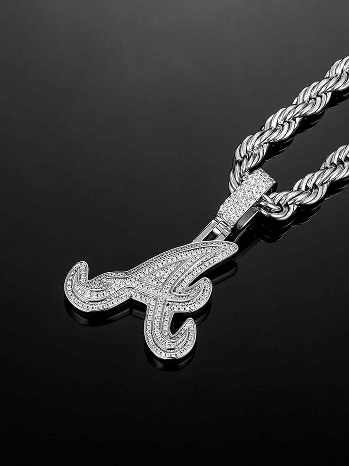 Custom Made A Moissanite Pendant