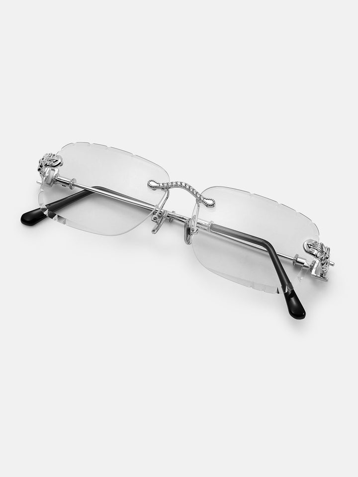 Catholic Cross Moissanite Sunglasses