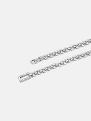 6mm Italian Silver Square Link Chain