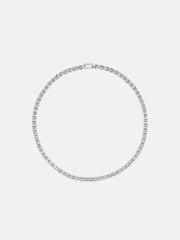 6mm Italian Silver Square Link Chain