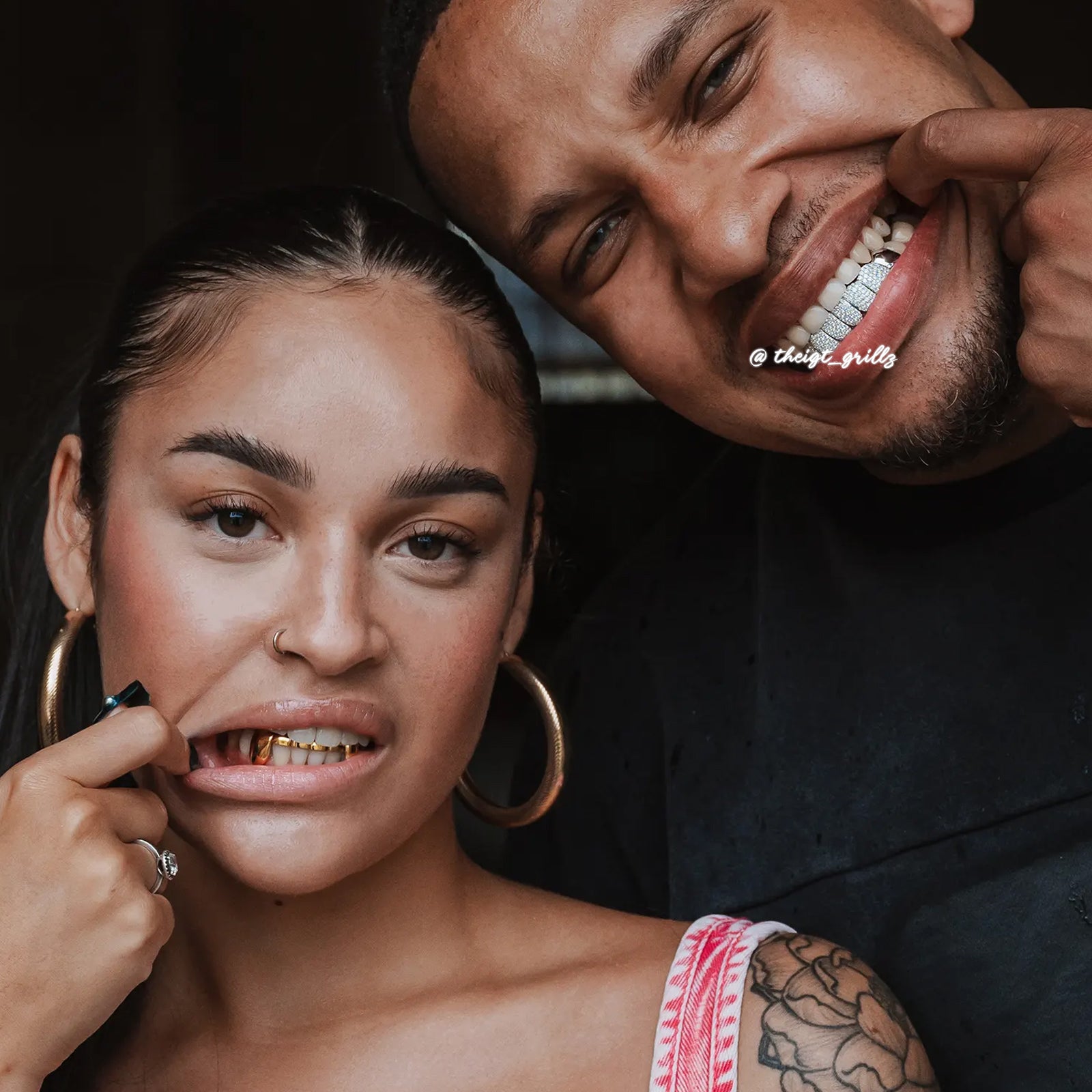 Custom End Capped Moissanite Grillz