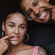 Custom End Capped Moissanite Grillz