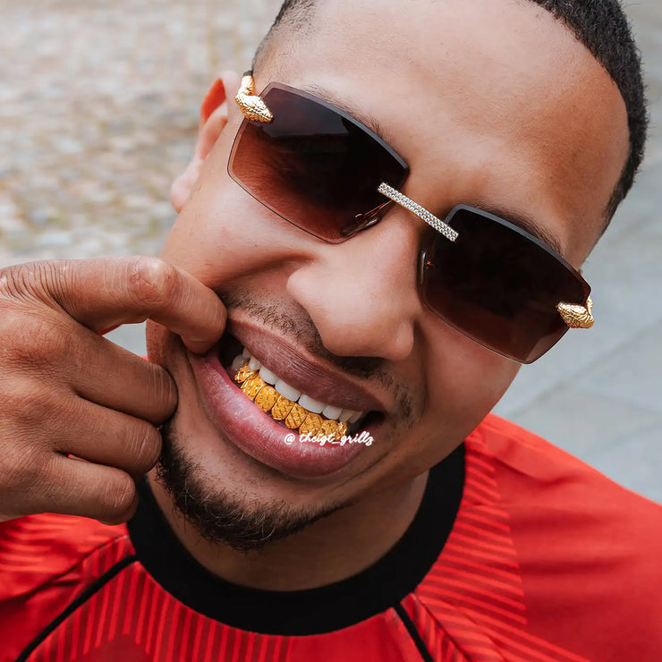 Custom Diamond Cut & Diamond Dust Grillz