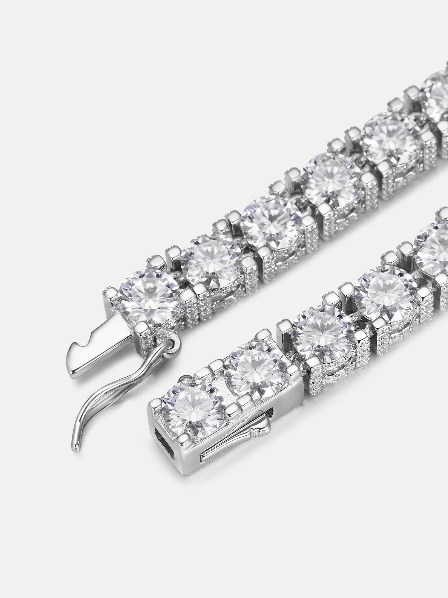 5MM Full Iced Moissanite Tennis Chain