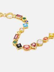 Colored Gemstone Chain