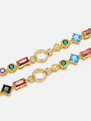 Colored Gemstone Chain