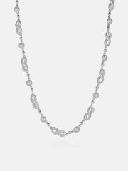 7mm Moissanite Infinity Ball Chain