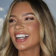 Top Open Face W Bottom Diamond Bar