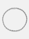 8MM Iced Out Moissanite Rope Chain