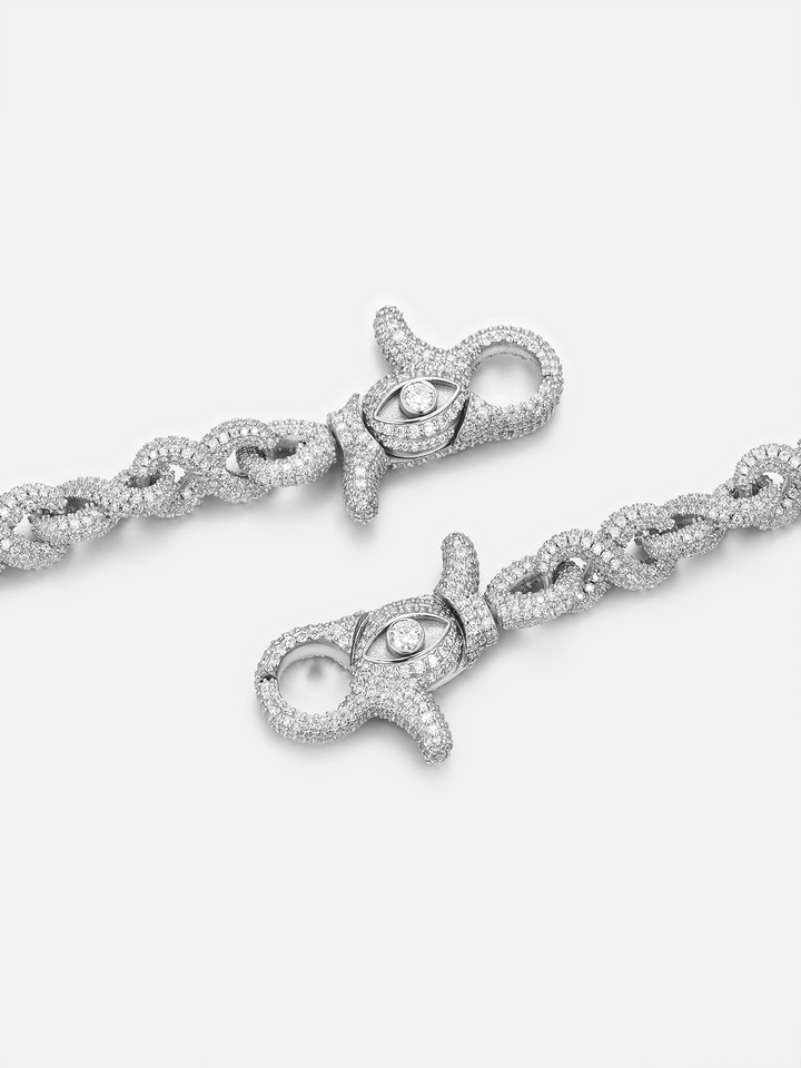 8MM Moissanite Infinity Trouser Chain