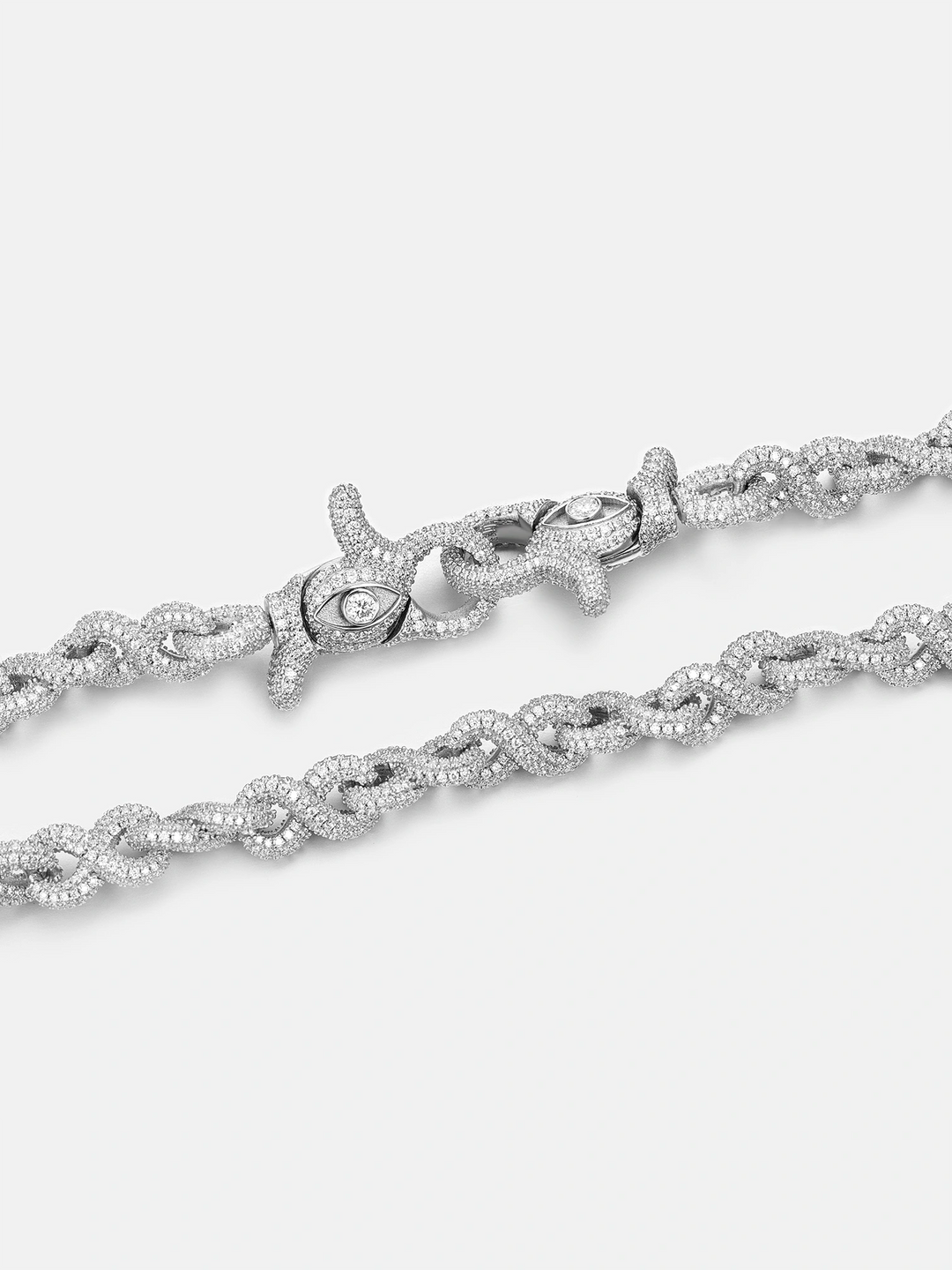 8MM Moissanite Infinity Trouser Chain