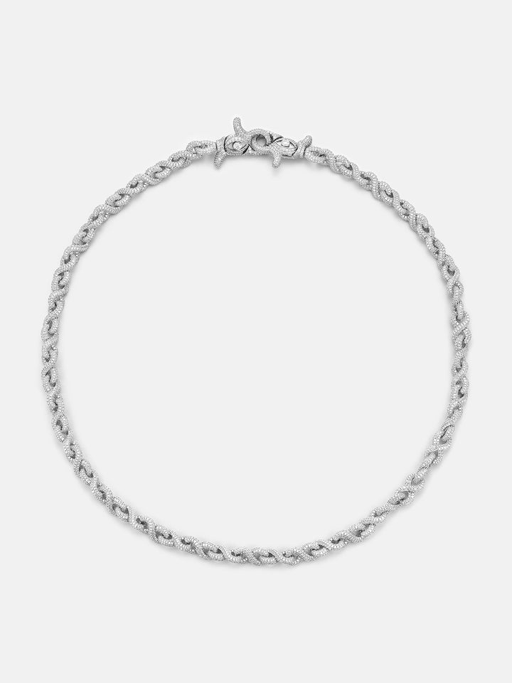 8MM Moissanite Infinity Trouser Chain
