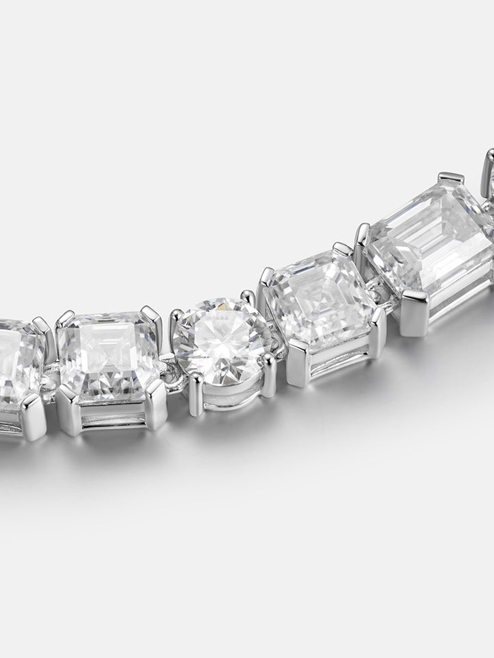 8MM Multi Shape Moissanite Tennis Chain