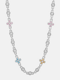 8MM Pear Cut Cameo Moissanite Rolo Chain