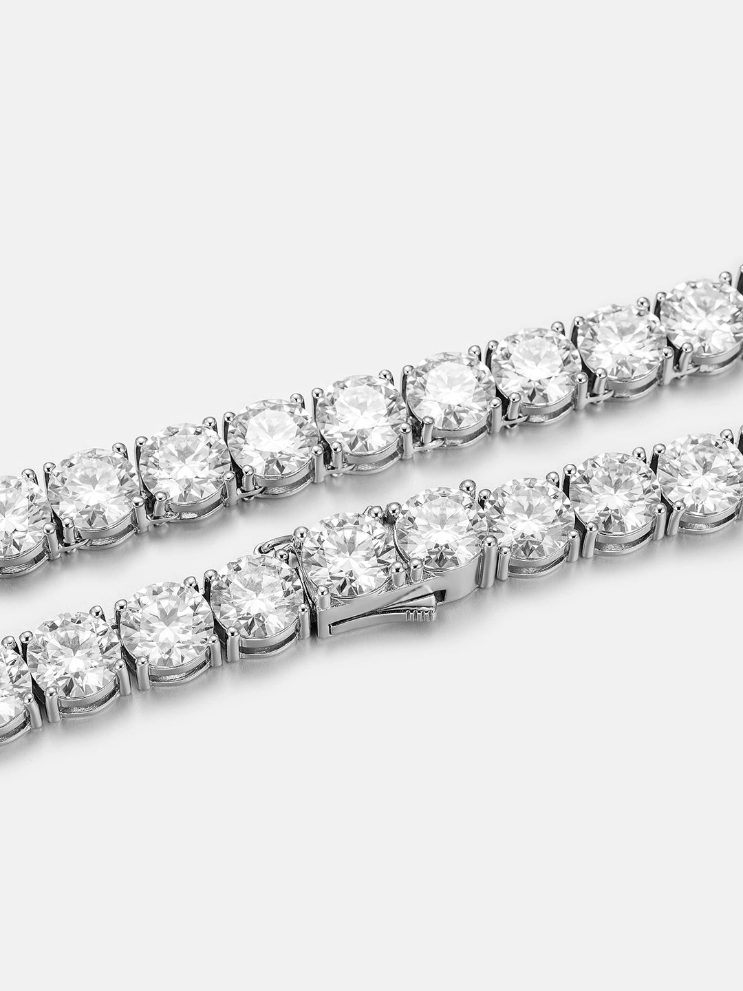 8MM S925 Moissanite Tennis Chain Or Bracelet
