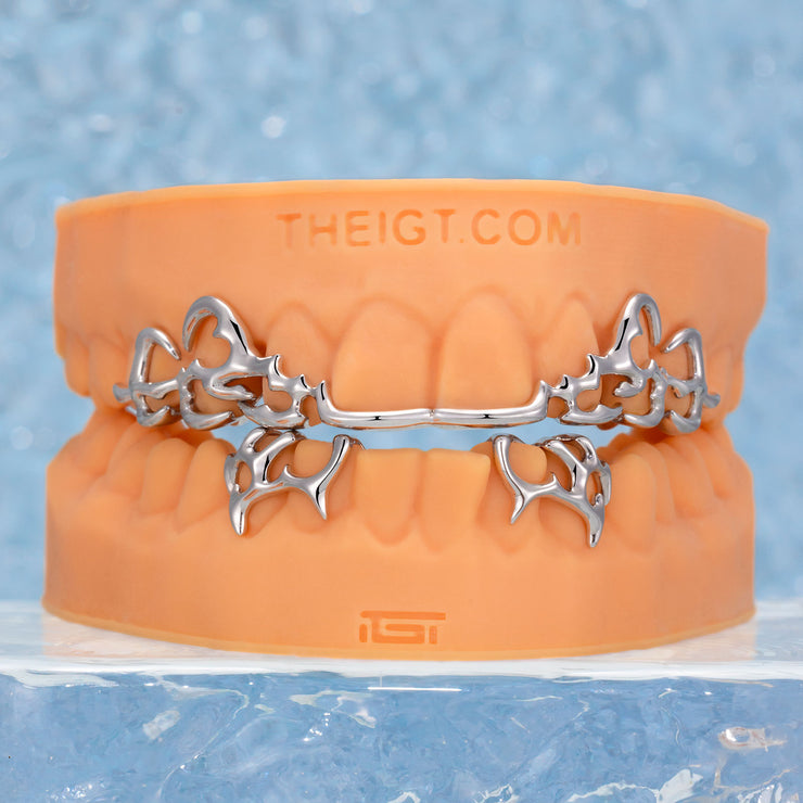 8 Top 6 Bottom Tribal Grillz