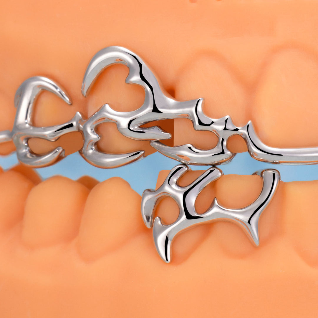 8 Top 6 Bottom Tribal Grillz