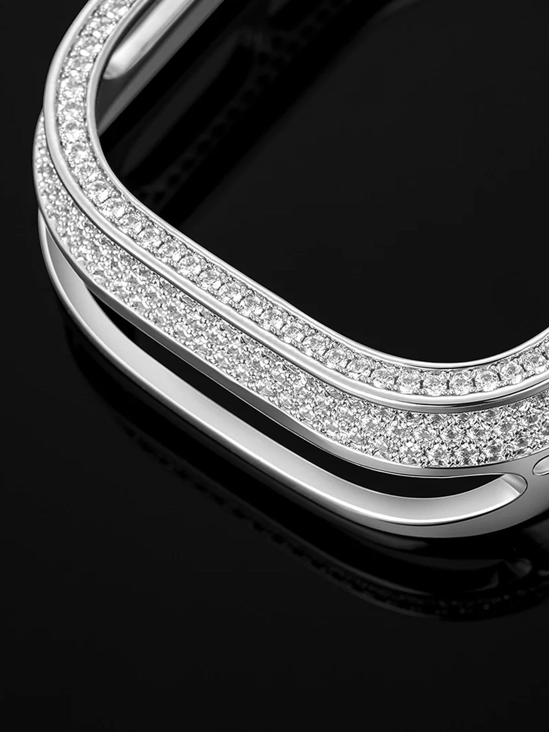 49MM Moissanite Bezel Case Cover For Apple Watch Ultra 1 & Ultra 2